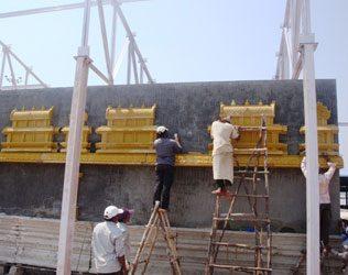 Yadadri Temple Andhra Influence Designs Architecture Sculptors