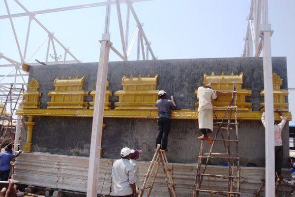 Yadadri Temple Andhra Influence Designs Architecture Sculptors 