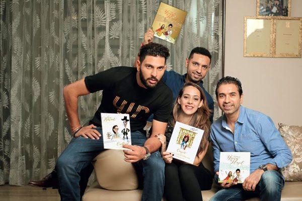Yuvraj Singh Wedding Invitation Photo Pic Image