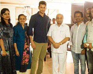 Gujarat Deputy CM Visited Mahesh Babu at Shooting Spot