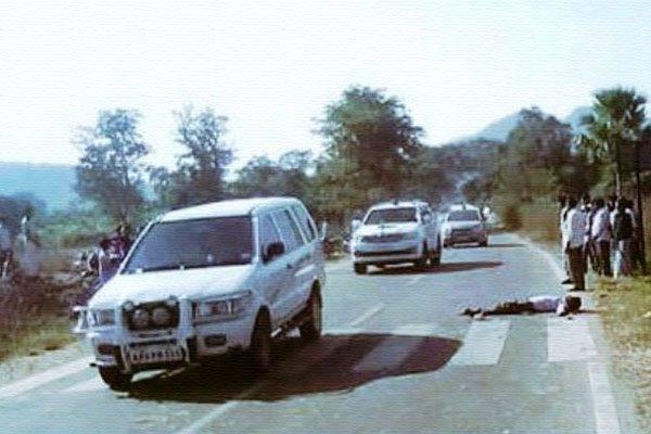 Inhuman Act of a Telangana Minister Azmeera Chandulal Goes Viral
