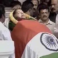 Jayalalithaa Dead Body at Rajaji Hall Photos Images