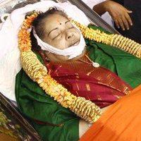 Jayalalithaa Funeral Cremation Photos