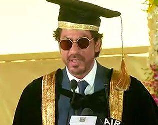 Maulana Azad National University Doctorate Honour for Bollywood Baadshah Shah Rukh Khan