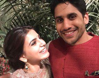 naga-chaitanya-samantha-selfie-at-engagement-of-akhil-shriya