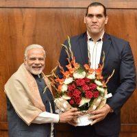 Narendra Modi with Khali Goes Viral