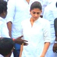 Nayanthara Attends Jayalalitha Ritual with Boyfriend