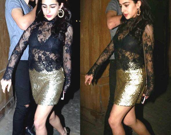 Sara Ali Khan Spices up Holiday Bash