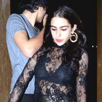 Sara Ali Khan Spices up Holiday Party