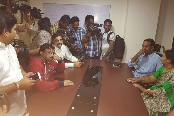 Vangaveeti Radha warns Ram Gopal Varma