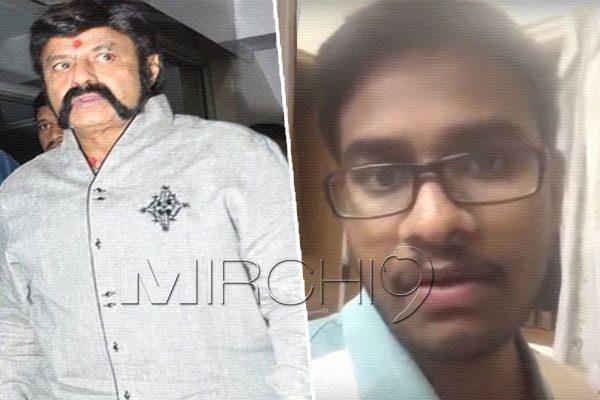 Balakrishna Fan responds About Phone Inciden at Bhramarambha Theater