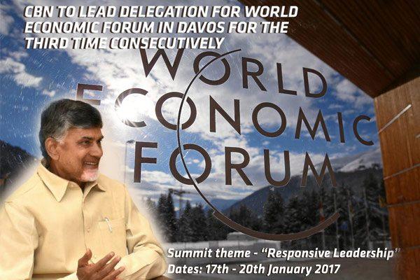 Chandrababu Naidu Getting Ready to Lead India for the 3rd Time at Davos 