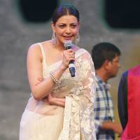 Kajal Aggarwal at Khaidi No. 150 Function Photos Pics