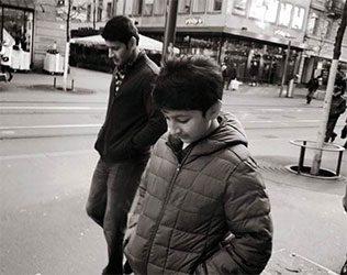 Mahesh Babu With son Gautam Photo
