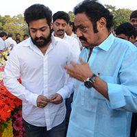 NTR Family at NTR Ghat for Legend NTR 21st Vardhanthi