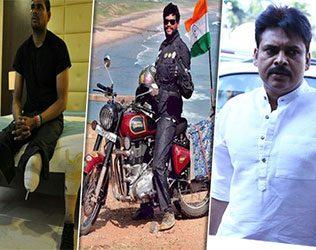 Pawan Kalyan's Financial Aid to an Inspiring Bike Rider Gota Satish Kumar