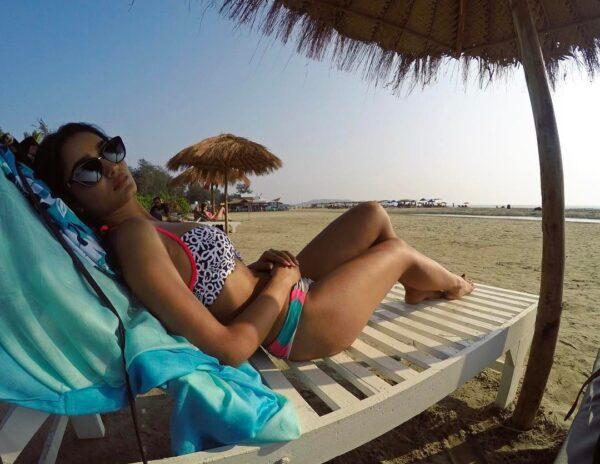 Pic Talk- Tridha Choudhury 's Bikni Treat in Style