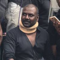 Raghav Lawrence Hospitalised Over NecK Pain Chennai
