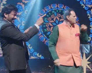 Ranveer Singh chiranjeevi Dances at TSR Party