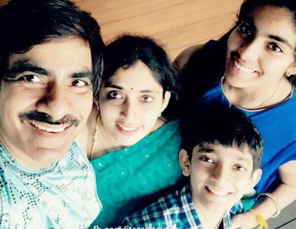 Ravi Teja Perfect Family Selfie