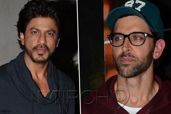 ShahRukh Khan Leads Hrithik Roshan