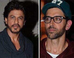 ShahRukh Khan Leads Hrithik Roshan