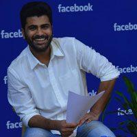 Sharwanand At Facebook Hyderabad Office Photos