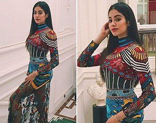 Sridevi Daughter Jhanvi Kapoor Flaunts Her Long Legs