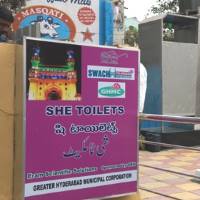 Then She Cabs, Now She Toilets in Hyderabad