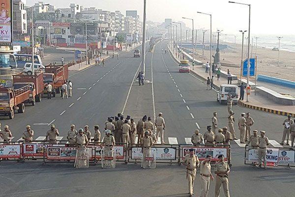 Vizag on High Alert and Police Radar