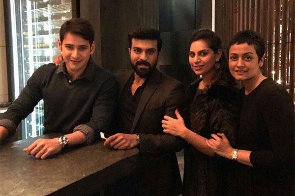 mahesh babu ram charan family foreign tour