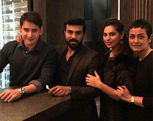 mahesh babu ram charan family foreign tour