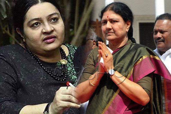 sasikala-natarajan Vs Deepa Jayakumar