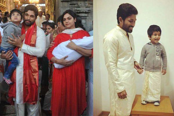 Allu Arjun Vists Tirumala