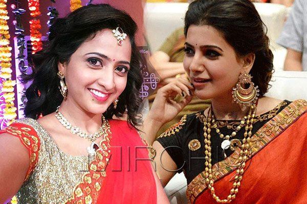Anchor Lasya Happy to Beat Samantha Ruth Prabhu