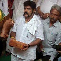 Balakrishna At Nimakuru Photos