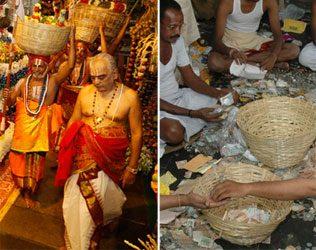 Demonetization Headache for Tirumala Tirupati Devasthanam