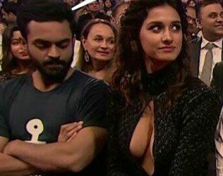 Guy Caught Ogling at Disha Patani Cleavage