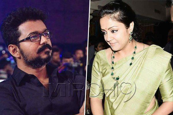 Jyothika Out of Mass Star Vijay Movie