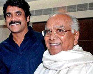 Nagarjuna ANR - WIth Writter J K Bharavi