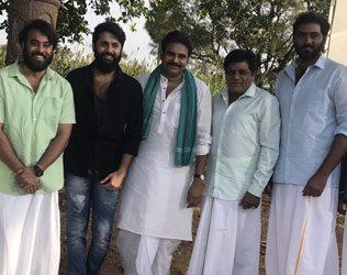 New Looking Nithiin With Pawan Kalyan