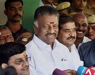 Paneerselvam- reveals who is behind him