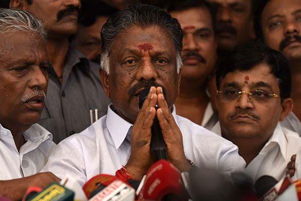O Panneerselvam Detention From AIADMK