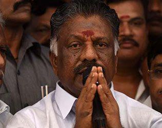 O Panneerselvam Detention From AIADMK
