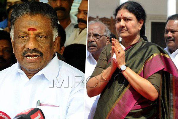 O Pannerselvam Vs Sasikala Natarajan - Tamil Nadu CM