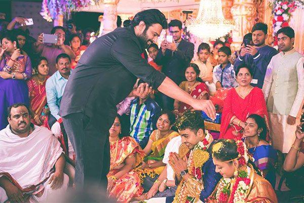 Baahubali Prabhas attended a private wedding