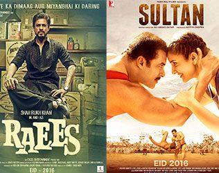 Comparison of Salman Khan Sultan Shah Rukh Khan Raees