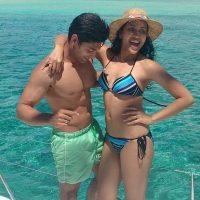 Ruslaan Mumtaz Having a Ball with Wife