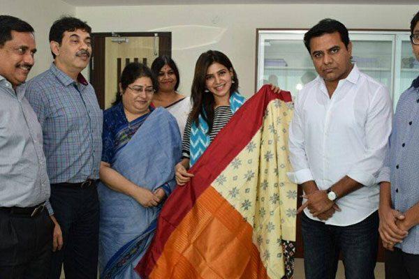 Samantha Handloom Brand - Nagarjuna Akkineni
