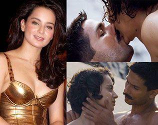 Shahid Kapoor Moustache Is Horrible to Kiss Him Says Kanagana Ranaut